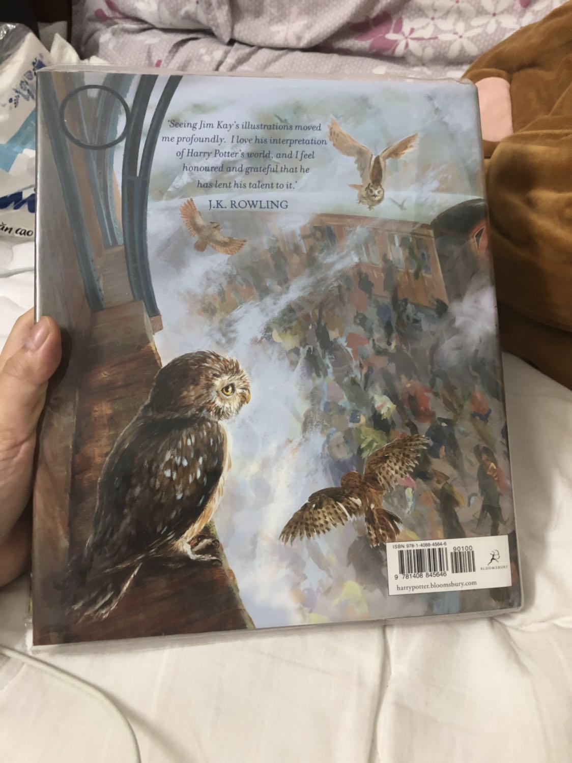 Chất lượng giấy và bảo quản tốt. Bìa plastic tự bọc ở ngoài vì sách quá khổ cho dịch vụ book care của Tiki.