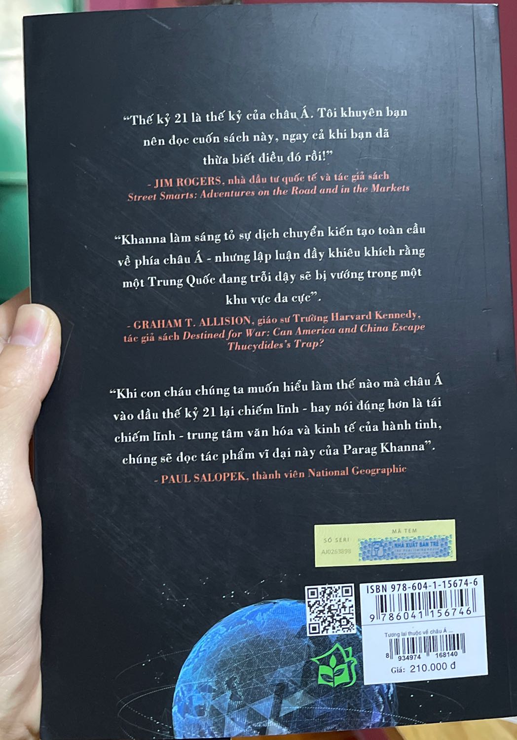 Cuốn sách nên đọc để hiểu thêm về tình hình khu vực châu Á cũng như nhận ra cơ hội về phát triển và tầm ảnh hưởng của khu vực này. Tương lai của châu Á sẽ không chỉ dừng lại ở những ảnh hưởng từ Trung Quốc, mà còn ở nhiều quốc gia khác.