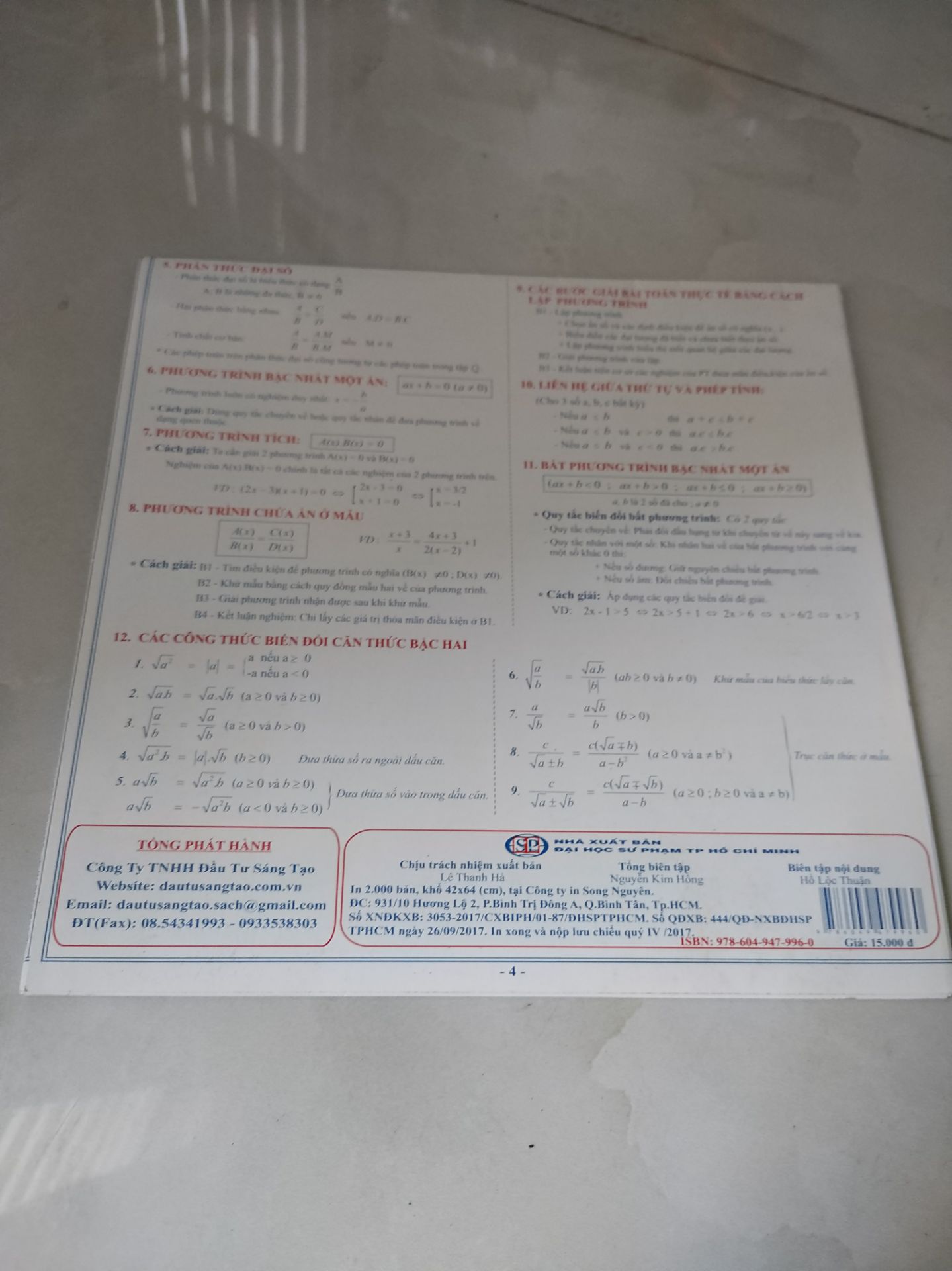 Tài liệu tổng hợp toán cả phần số học hình học đại số lượng giác hỗ trợ cho cấp 2. phù hợp người học và người giảng dạy hay hỗ trợ các bạn đang học cấp 2 . good