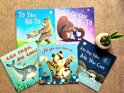 Sách hay cho các bé từ 0 đến 2 tuổi. Minh họa đẹp