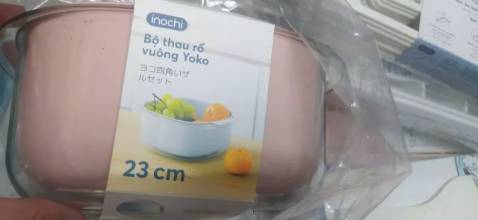 Hài lòng với mức tiền bỏ ra , sản phẩm độ hoàn thiện cao mua về vợ khen sài rất thích , nay mình mới biết đến thương hiệu inochi hàng Việt Nam