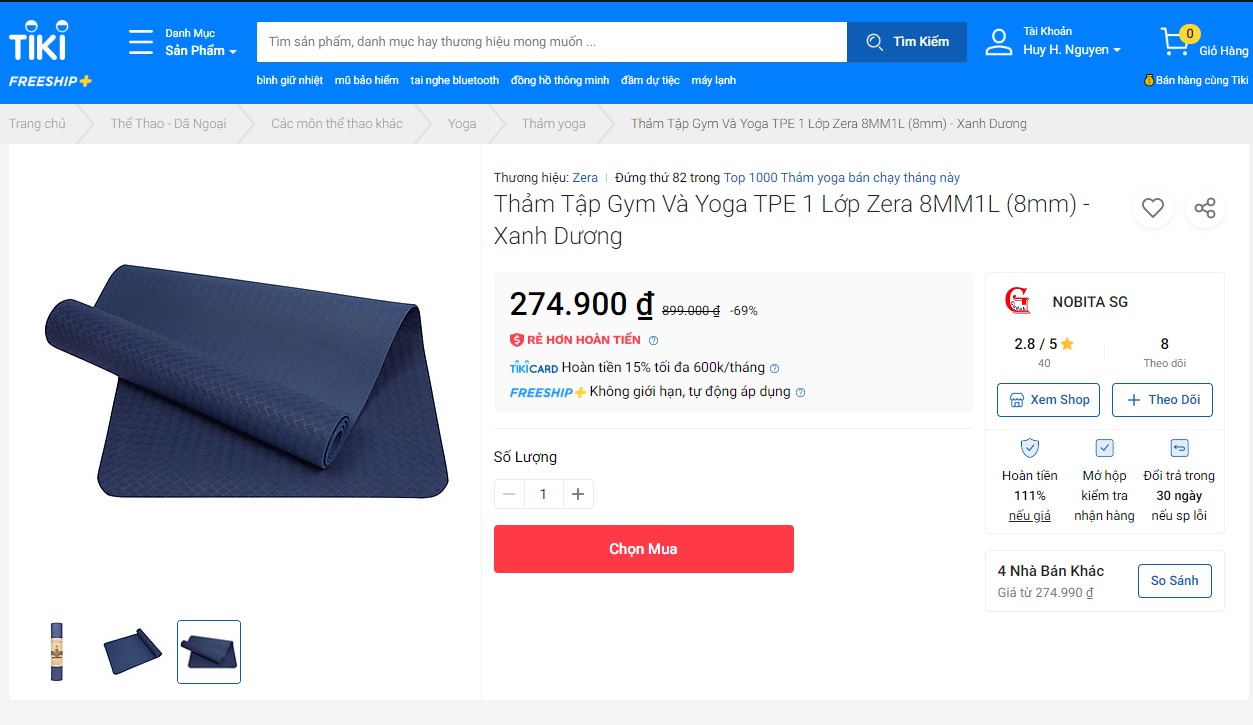 Hiện tại sản phẩm nhận được không đúng với mẫu order:
- Yêu cầu loại 1 lớp, màu xanh dương => nhận được mẫu 2 lớp, màu xanh dương + hồng.
- Yêu cầu loại dày 8mm => nhận được loại 6mm.
Vui lòng kiểm tra hình sản phẩm trong file đính kèm và đổi sản phẩm như trong hình minh họa.