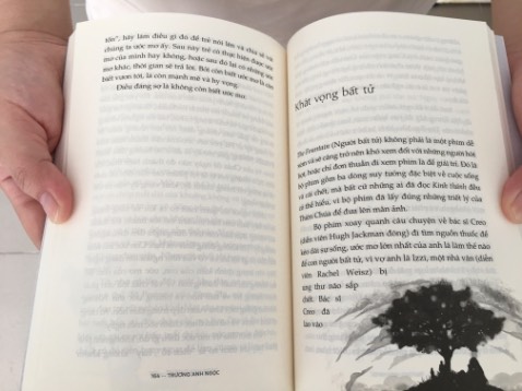 Một cuốn sách hay truyền cảm hứng về một lối sống đẹp, văn minh và sâu sắc điều mà người Việt hiện nay đang thiếu trầm trọng. Những ai có cùng giá trị cốt lõi với tác giả nhưng còn chưa tự tin hoặc hoài nghi bản thân thì có thể xem đây là cuốn sách khẳng định lại những giá trị đó cũng như là một minh chứng cho thấy với những giá trị đó ta hoàn toàn có thể vươn lên có một cuộc sống hạnh phúc trong cuộc sống này. Một cuốn sách mà mọi người rất nên đọc.