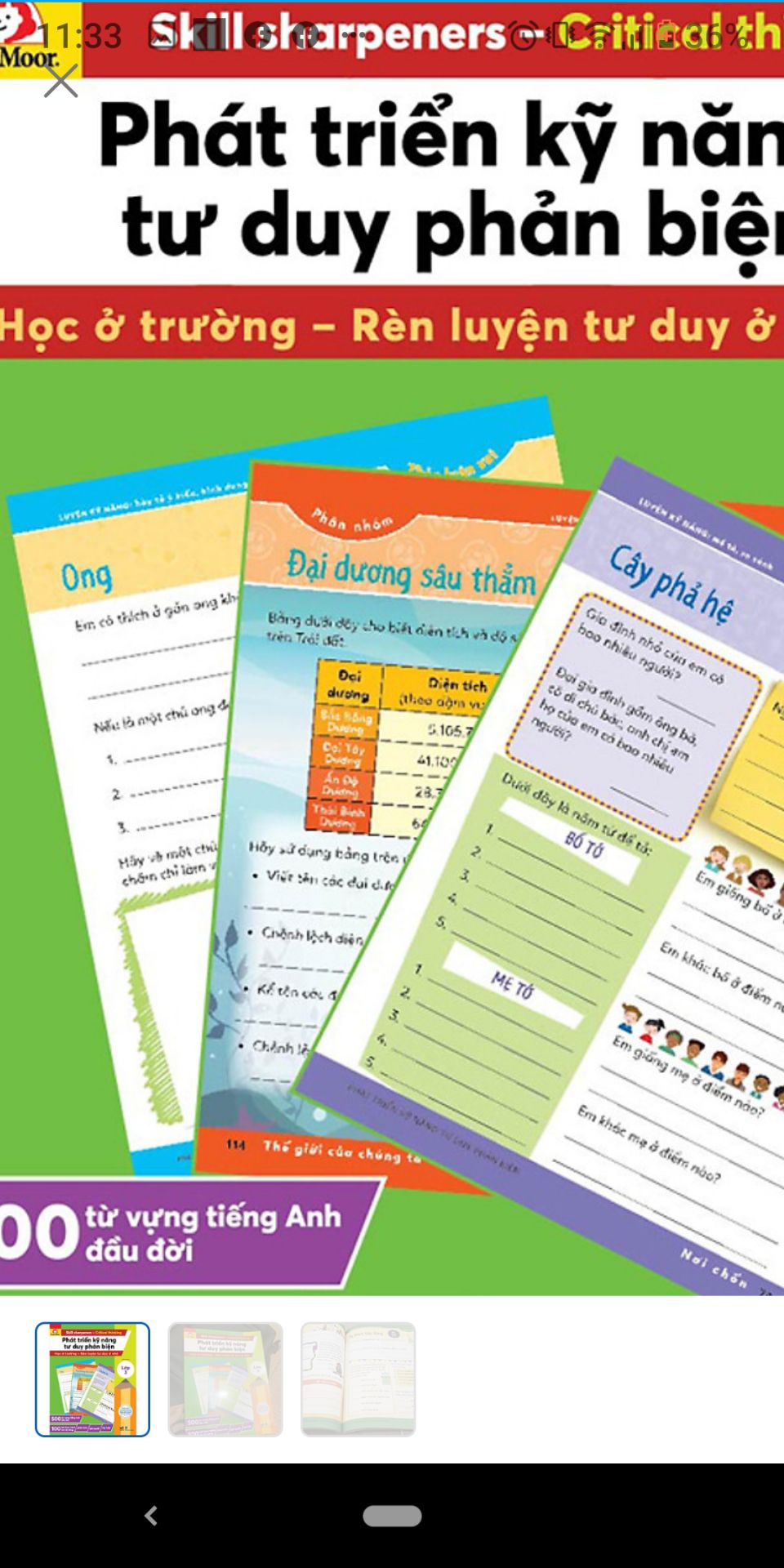 mình mua cả bộ để cho bé rèn phát triển tư duy. rất hữu ích