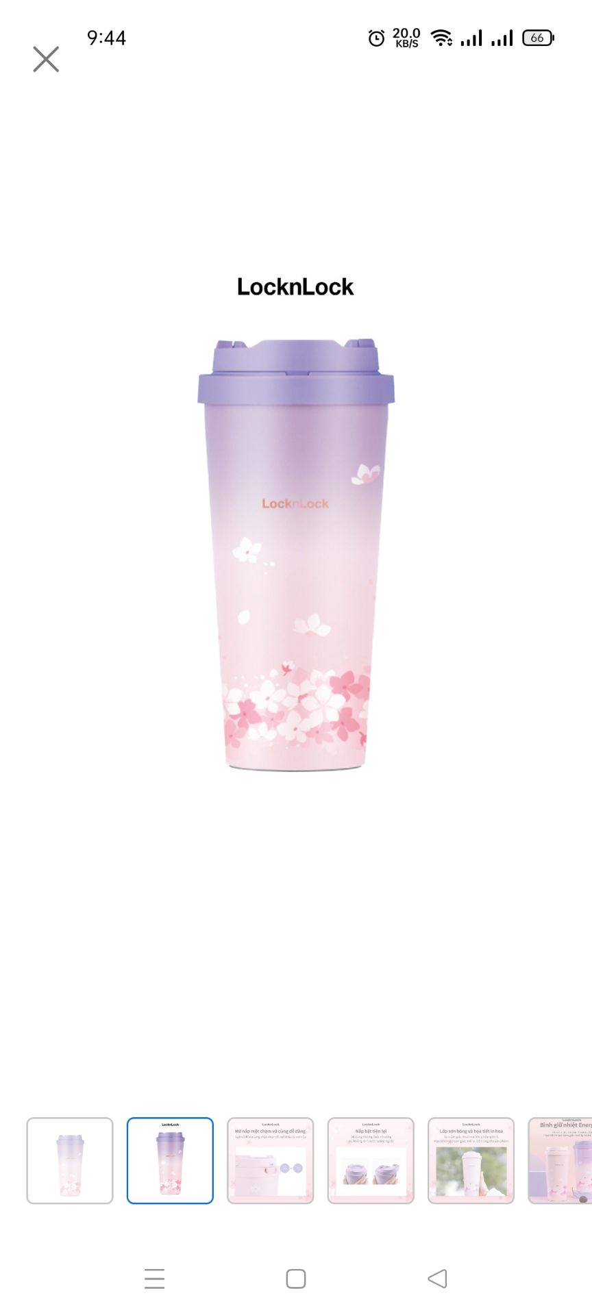 Đóng gói chắc chắn, giao hàng nhanh. Hàng đúng mẫu mã và mô tả trên web, cầm vào tay khá nhẹ nhưng khả năng giữ nhiệt tốt