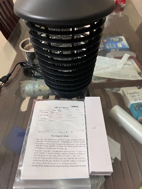 Mình mua dùng cho nhà mình và mua giúp cho người khác rất nhiều lần rồi. Đèn này bắt muỗi và côn trùng rất hiệu quả. Bóng đèn công suất 15W làm đèn ngủ cũng OK