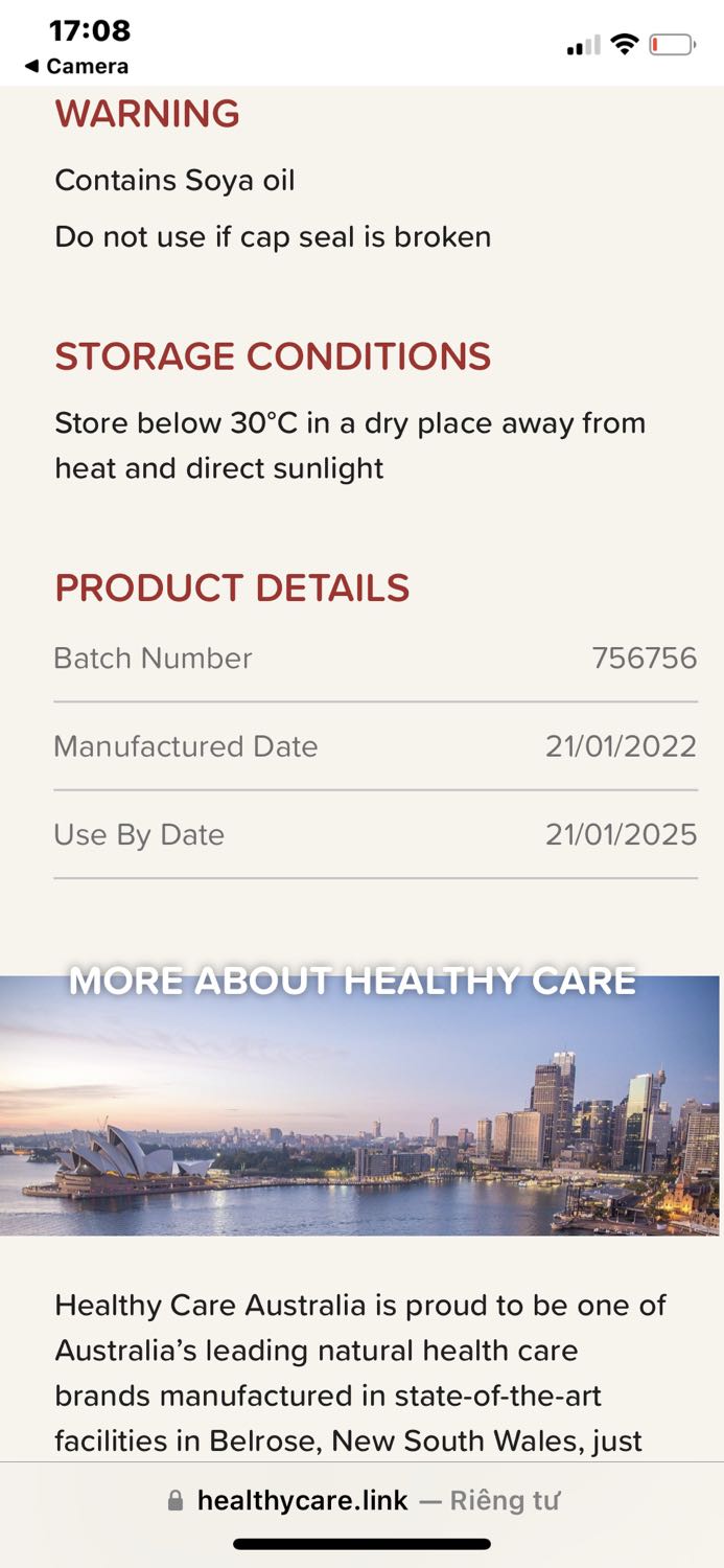 Đóng gói cẩn thận, chống sốc chắc chắn 
Hộp khá to so với tưởng tượng, check được mã, hạn đến 2035 
Hi vọng dùng hợp với mình, mình năm nay 25t, uống lần đầu