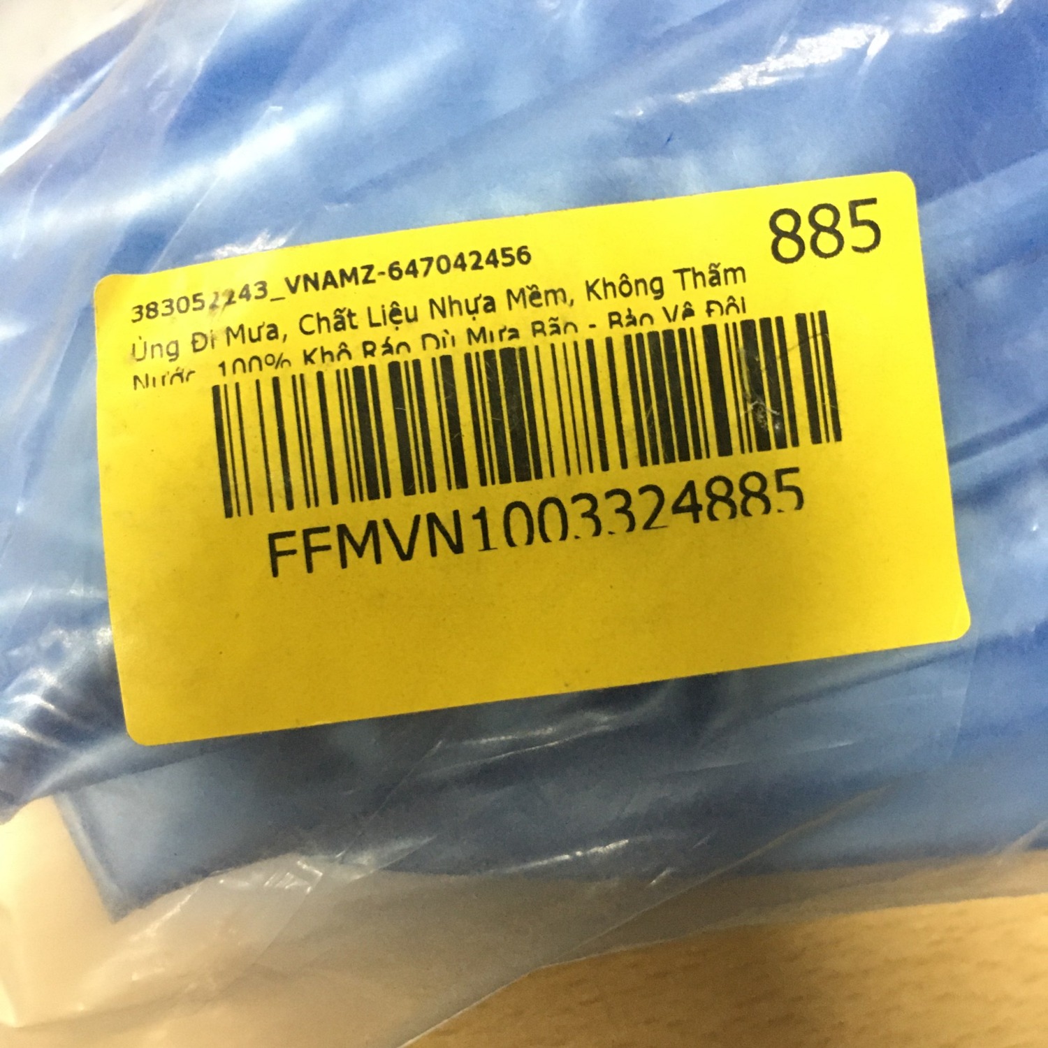 order size 36~37, nhưng nhận hàng tới size XXL
hàng này thấy label màu vàng, như thể hiện hàng trong kho tiki, label dán size, hay do pick up sai hàng
yêu cầu đổi hàng lại đúng size giúp mình