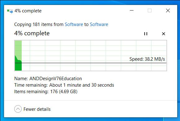 Nhận xét chi tiết về sản phẩm. Mình đã sử dụng cả hai cổng của usb này và có đánh giá như sau: (Xem ảnh)
- Khi dùng cổng USB 3.0 (~5gb tốn 5') thì tốc độ cho ra trung bình (max ~ 20 MB/s; trung bình ~ 15 MB/s; tốc độ không ổn định ở khoảng 65-85% có thời điểm rớt xuống 2-3 MB/s).
- Khi dùng cổng USB Type-C 3.1 (~5gb tốn 2') thì tốc độ cho ra tương đối cao (max ~ 55 MB/s; trung bình ~ 25 MB/s; tốc độ không ổn định lúc đầu 0-40% và lúc gần cuối 75-85% có thời điểm rớt xuống 10 MB/s)
- Tóm lại, nhìn chung tốc độ ghi tốt như theo sản xuất, tổng thể ổn định, tốc độ đọc có thể tự ***, giá cả tốt so với nơi khác, khuyết điểm là nóng lên khá nhanh do vỏ bằng kim loại. Có tem bảo hành theo nơi bán.