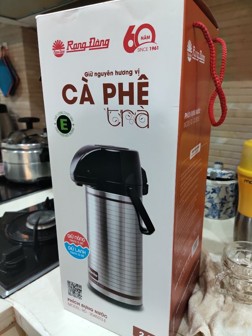 sản phẩm chất lượng. ấn nhẹ và tốt. Nên mua. và an toàn. dùng tôtd cho người lớn tuổi ko sợ bị hết nước sôi. 
giữ nhiệt tốt. hàng VN chất lượng cao.