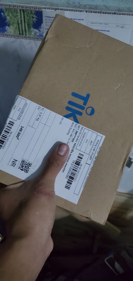 hàng nhỏ mà cái hộp chà bá, lắc kêu nghe vui tai phết 🤣