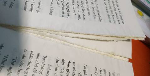 Sách dán keo rất tệ, đọc chưa được nửa tháng đã rơi rớt 4 5 trang giấy mặc dù đọc rất giữ gìn