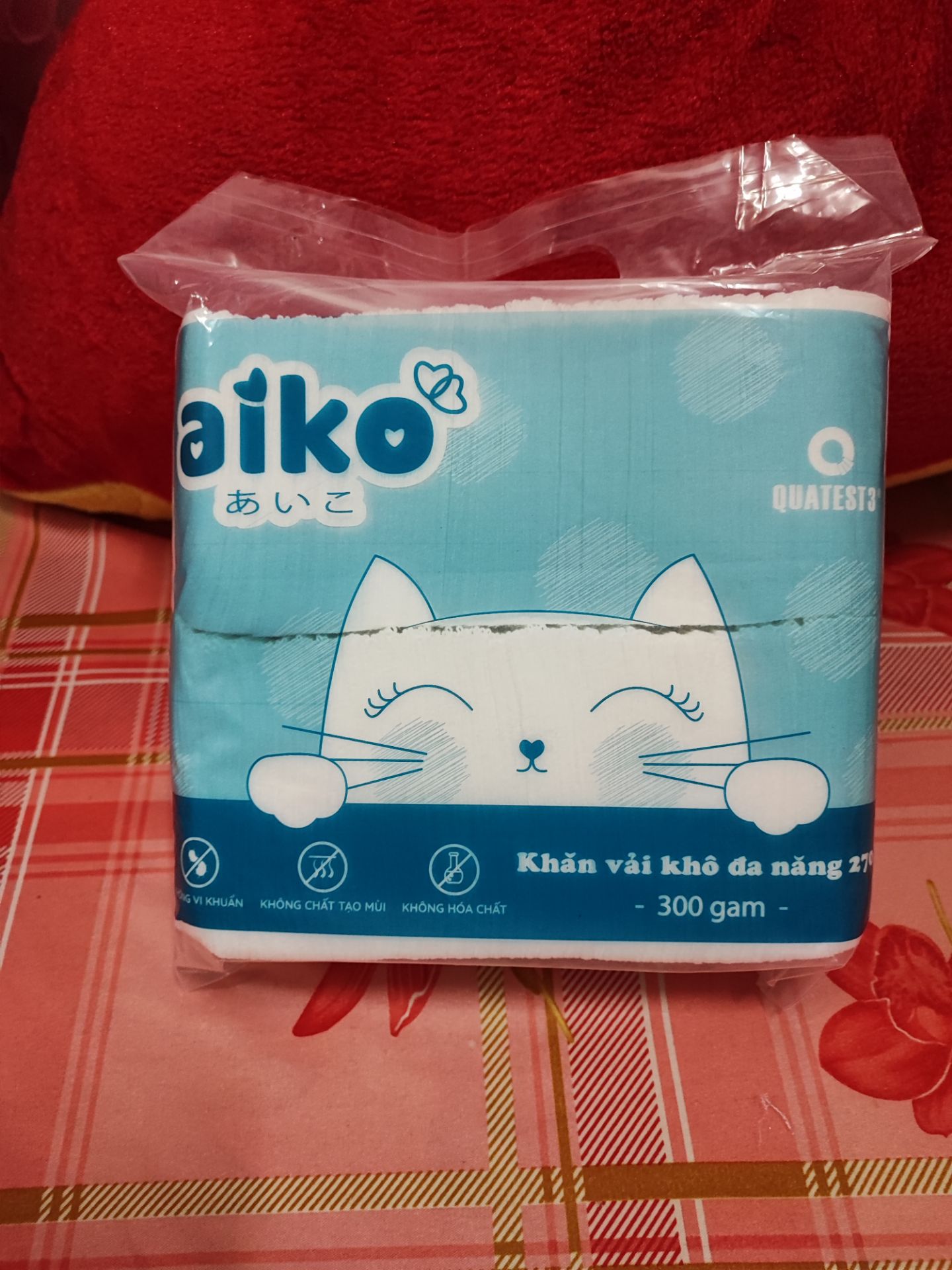 sản phẩm đóng gói tốt. chất lượng cao. mình đã dùng nhiều thấy ok. miếng vải ko quá to như nhiều loại khác