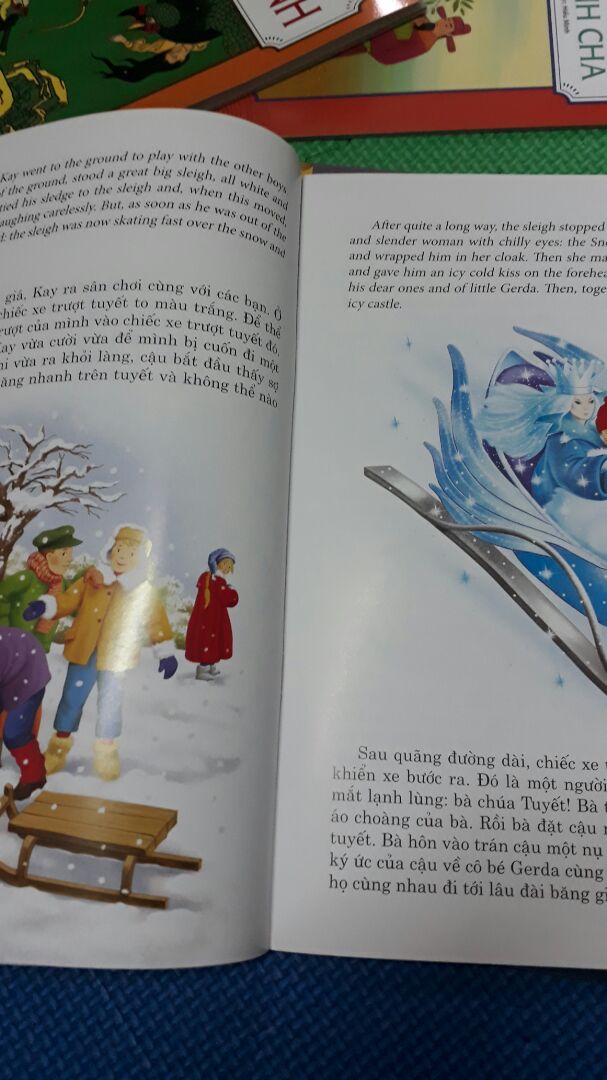 truyện này mình đã đọc từ rất lâu nay mua lại cho con mình đọc , truyện hay, hình vẽ đẹp, là truyện song ngữ nên rất thích hợp cho các bé tập tành đọc tiếng Anh.