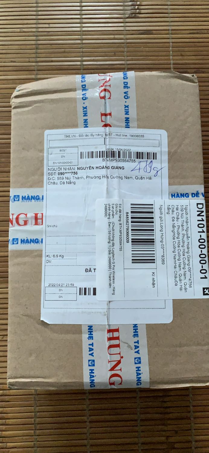 Hàng đóng gói kỹ càng, giao nhanh