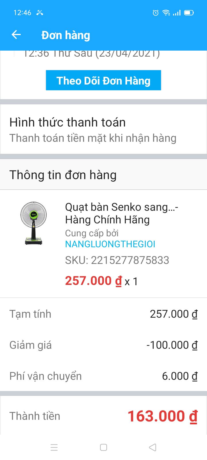 Hàng chuẩn, giao hàng cực kỳ nhanh, nhân viên rất lịch sự và dễ thương. Mua đợt sale nên giá rất ok: 163k/cái (cả phí ship). Nên mua. Thanks