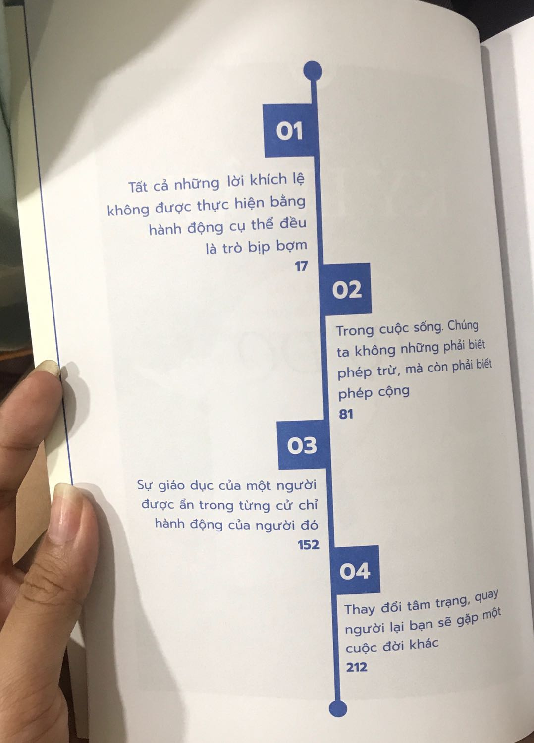 Mình chọn giao tiêu chuẩn nên 3 ngày mình mới nhận được sản phẩm. Nhưng dù sao thì tiki vẫn giao đúng lịch dự kiến. Nói chung về giao hàng mình không có gì phàn nàn cả, vì mình khá là dễ tính. Sản phẩm của mình cũng không có hư hại gì cả.
Về nội dung sách, trước khi mua mình được bạn mình giới thiệu cho quyển này, và sau khi đọc tìm hiểu về đánh giá của mọi người thì mình mua ngay và luôn. Mình chỉ mới đọc xong chương 1 thôi nhưng đã thấy nội dung rất thích hợp với mình, một người rất tào lao, có thói sống buông thả về kỉ luật và không có khái niệm làm chủ bản thân, làm chủ cuộc đời mình bằng cách quản lý thời gian tốt hơn, tuy nhiên lại thường rụt rè và không biết mình là ai. Mặc dù vậy, mình sẽ cố gắng đọc hết để thay đổi tư duy của chính mình.
Ai có lối suy nghĩ và cách sống giống mình thì hi vọng là cuốn sách này có thể giúp bạn! Mình cũng hi vọng cuốn sách sẽ giúp mình tốt hơn! ?