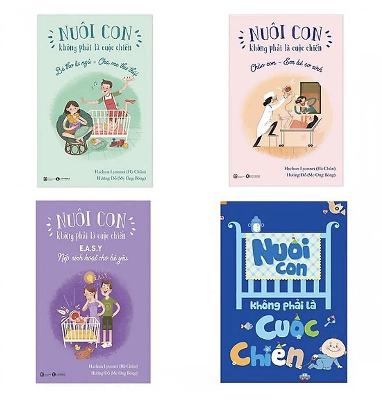 Tuyệt vời, combo bộ sách bổ ích cho các *** chuẩn bị có con và đang nuôi con nhỏ
