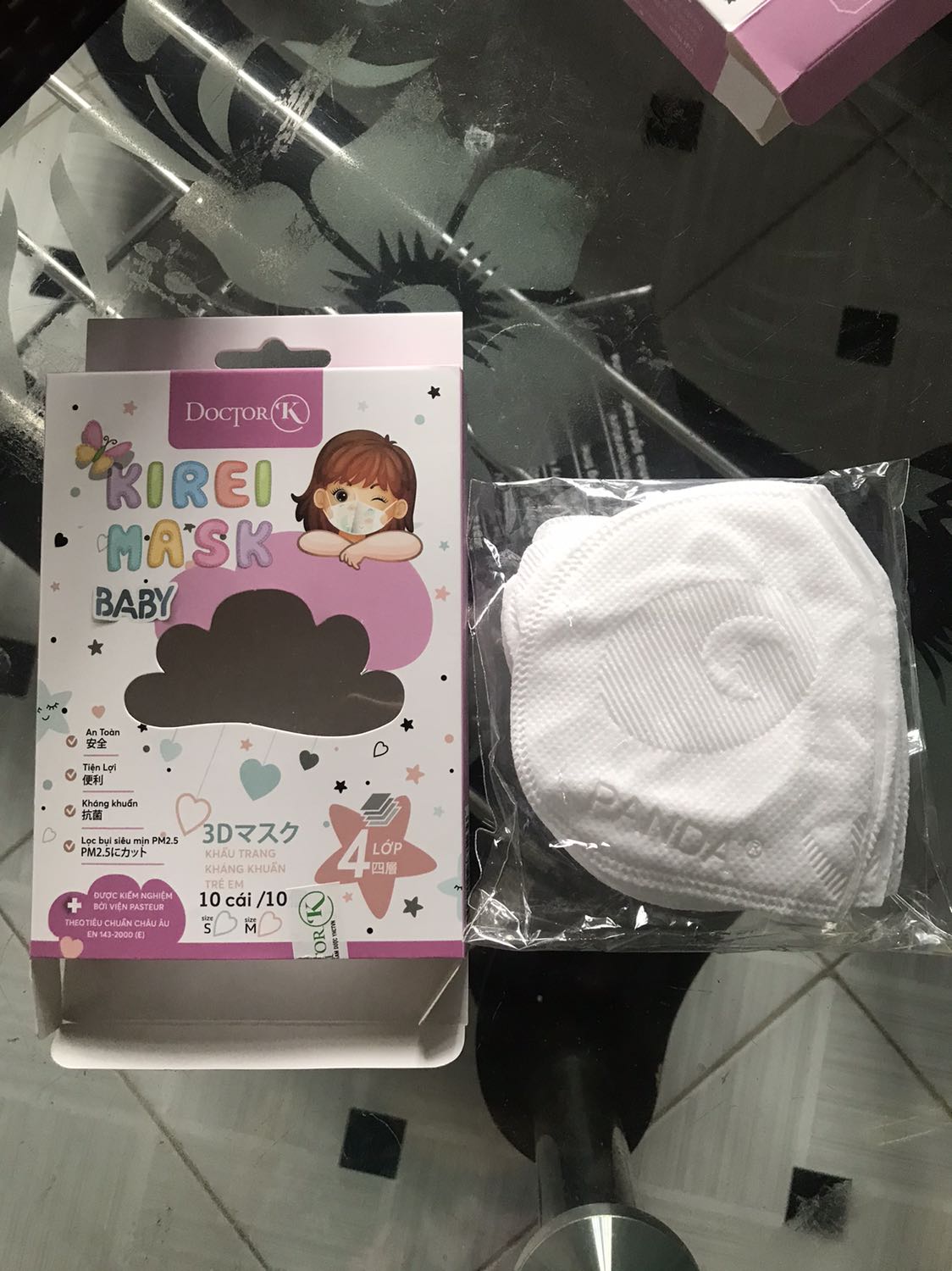 Khẩu trang mềm bé đeo k bị khó chịu. Rất hài lòng