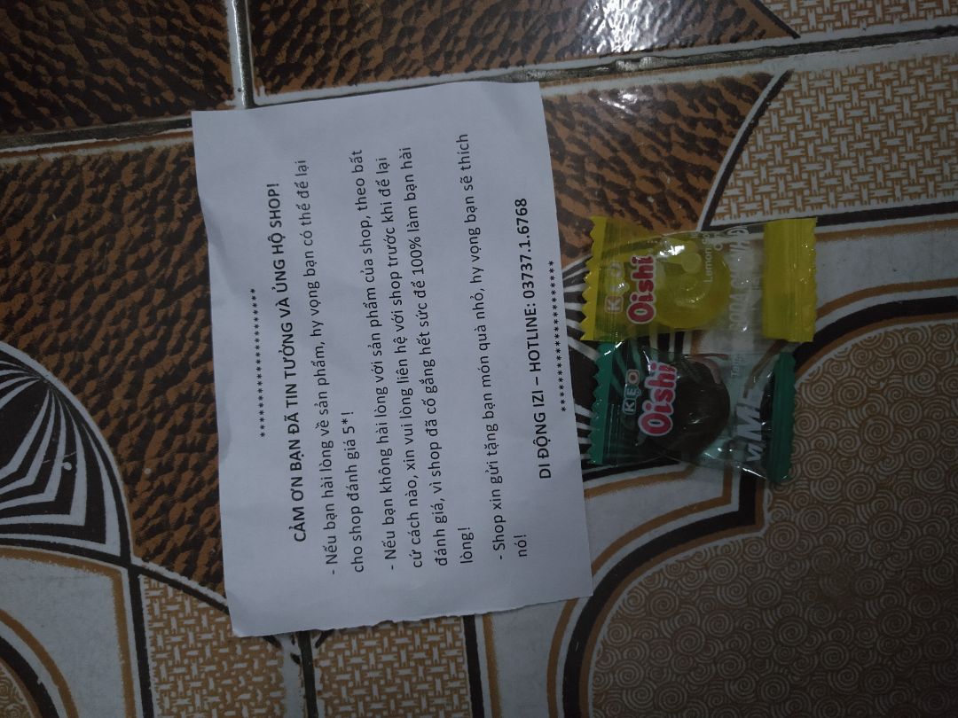 tặng shop 5 sao.chúc shop buôn bán thuận lợi.cám ơn món quà nhỏ của shop!tai nghe hay to rõ dàng.hình thức đẹp tặng shop 5 sao.chúc shop buôn bán thuận lợi.cám ơn món quà nhỏ của shop!tai nghe hay to rõ dàng.hình thức đẹp