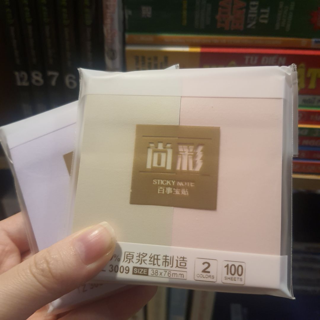 tiki giao hàng nhanh hơn dự kiến, khâu đóng gói ổn, sp thì rất okkkkk nha compo 2 tập giấy note lận mà giá lại rẻ, chất liệu giấy dày dặn, keo dán cũg được, rất hài lòng về sp.