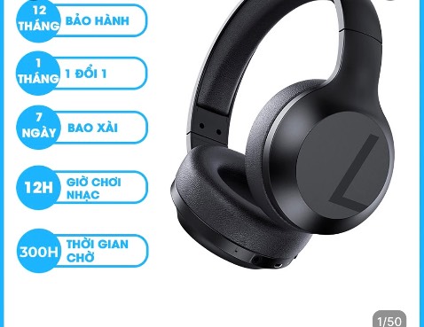 Mấy nút trên tai nghe hơi lỏng nhưng mà chất lượng âm thanh tốt, pin nghe 2 tiếng vẫn chưa thấy tụt với cả đeo khá thoải mái, những ai đeo kính như mình thì lúc đầu đeo sẽ thấy hơi khó chịu nhưng quen rồi thì okla nha