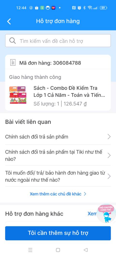 Đơn hàng đặt lớp 1 mà shop giao lớp 4. Bán hàng mà kh đặt sao kệ khách giao thế nào là quyền shop ah
