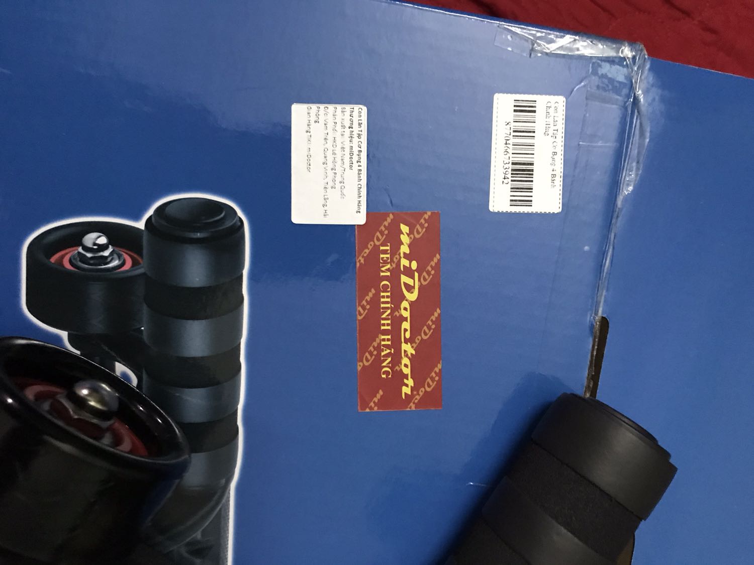 Hàng *** ok. Có thêm miếng đệm chân để tập mà shop k nói làm tí nữa mình mua riêng :)). Thank shop hàng chắc chắn ổn áp