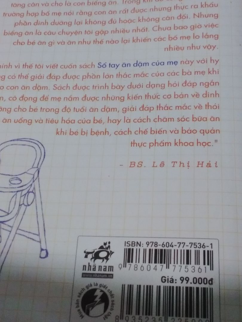 Sách được giao nhanh. tiki gói hàng đẹp. kích thước sách nhỏ gọn. nội dung được trình bày theo câu hỏi. mỗi câu hỏi được tách ra từng trang. cuối sách còn có hình ảnh và hướng dẫn làm món ăn in màu. có bảng tra cứu cân nặng chiều cao cho bé. Sách được giao nhanh. tiki gói hàng đẹp. kích thước sách nhỏ gọn. nội dung được trình bày theo câu hỏi. mỗi câu hỏi được tách ra từng trang. cuối sách còn có hình ảnh và hướng dẫn làm món ăn in màu. có bảng tra cứu cân nặng chiều cao cho bé.