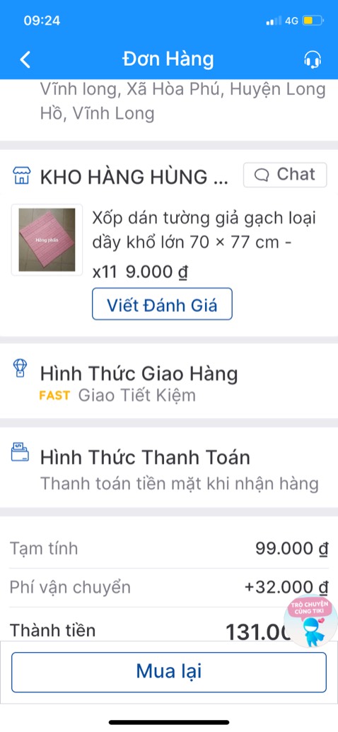 Mua 11 sản phẩm giao có 10 shoop làm ăn mất uy tín quá