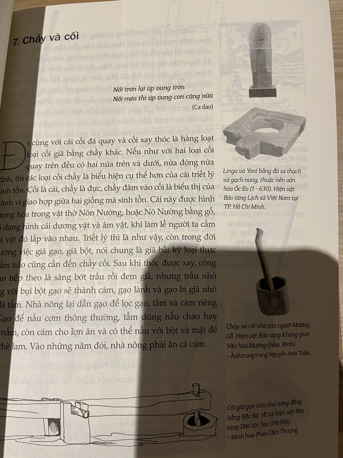 Sách được giao tới tay khách hàng mới đẹp nguyên seal, màng nylon… giá mua đúng đợt sale lớn nên rẻ hơn tiki… 

Ngẫm nghĩ riêng chung thì mỗi gia đình Việt người nước Nam nên có 1 quyển sách này trong nhà để lưu lại chút hồn xưa nét cũ, dấu ấn dần dần phai nhạt… một phần vật chất văn hoá đã xa đã xưa trên từng trang ký ức được ghi chép, vẽ lại chi tiết dù không được tỉ mỉ cho lắm… nội dung sách quá lớn, tác giả chỉ vắn tắt được ít lời nơi cửa khẩu của văn minh chứ thật tình chưa vào sâu được biên giới vật chất người Việt… 

Ai ơi lưu giữ sách này,
Để rồi còn có chút say tỉnh đời…
Văn minh vật chất chơi vơi,
Cuốn theo cơn bão tơi bời thời gian…
Có còn sót lại nồng nàn,
Miên man nỗi nhớ nát tan cõi lòng…

Lưu Trọng Nghĩa