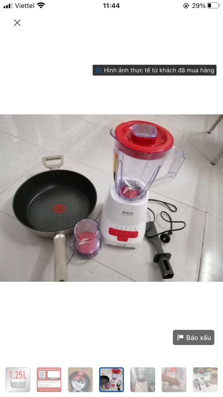 Sản phẩm đẹp, tiếng hơi ồn một xíu. Săn được sale chỉ còn 700k, còn được tặng cái nồi chắc chắn, cầm nặng tay. Nên mua nha các bạn. Bato hành thì được kích hoạt trên hệ thống, nhanh gọn