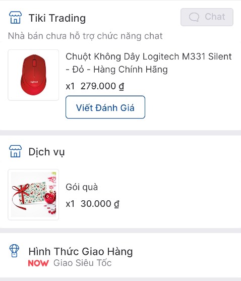 Dịch vụ gói quà quá quá tệ, Tiki bỏ luôn gói quà thì hơn. 
Mình hiểu là gói quà là Tiki chọn màu ngẫu  nhiên, nhưng nó cũng phải phù hợp với sản phẩm chút chứ, các bạn để các hình giới thiệu gói quà bao gồm màu sặc sỡ vậy mà..
Mình nhận được chiếu hộp màu dden, cùng chiếc nơ màu tím…