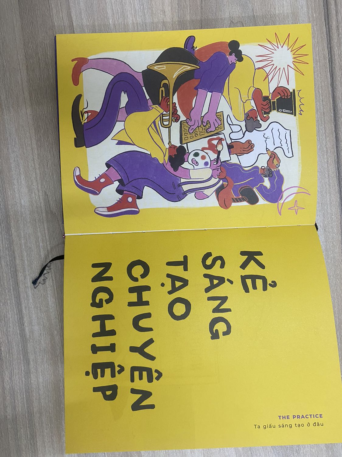 Sách được biên tập khá đẹp mắt. Cuốn này dành cho những bạn làm công việc sáng tạo: sáng tạo nội dung, thiết kế, dựng video, mỹ thuật, vẽ, kiến trúc…. Sách nói về công việc sáng tạo và làm thế nào ta có thể tìm thấy nó, sáng tạo không phải từ cảm hứng may rủi mà được tìm thấy trong quá trình rèn luyện, thực hành, hiệu chỉnh. Quá trình tốt sẽ dẫn đến kết quả tốt!