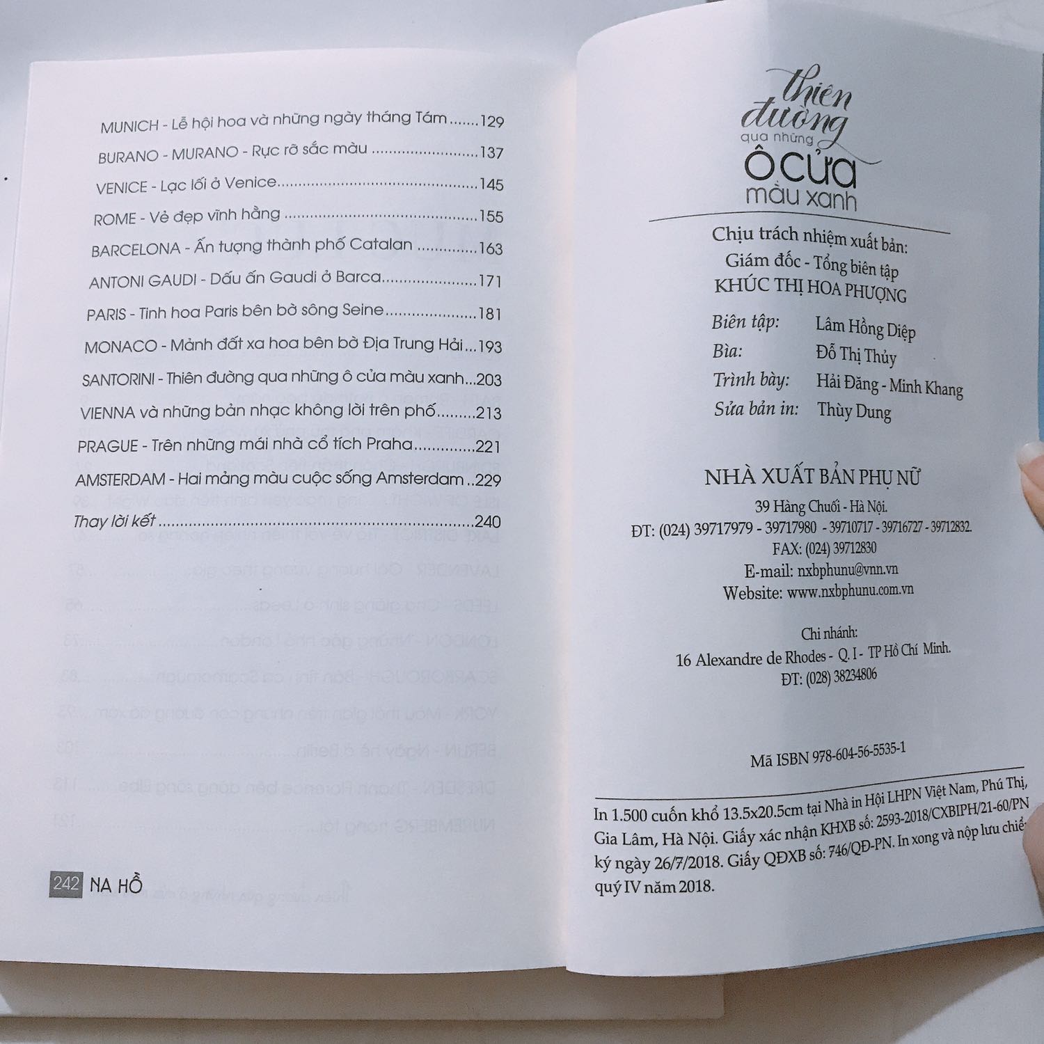 Rất mê dòng sách du ký nên đã sưu tập thêm cuốn này, viết về châu Âu khá cuốn hút!