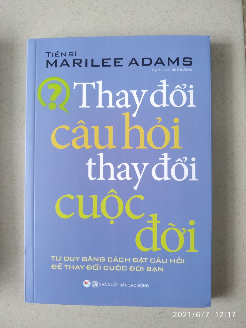Cuốn sách này hy vọng sẽ cho chúng ta cách đặt những câu hỏi đúng từ đó sẽ có những câu trả lời phù hợp định hướng cho những hành động chuẩn xác hầu dân đến kết quả tốt đẹp hơn