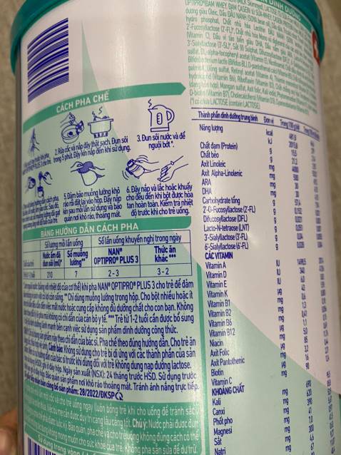 10đ + cho đóng gói cẩn thận. con mình cũng khoái nan optipro plus  lắm, mùi thơm vị dễ uống lắm, sữa có 5hmo nên tăng đề kháng cũng ok con đỡ ốm vặt