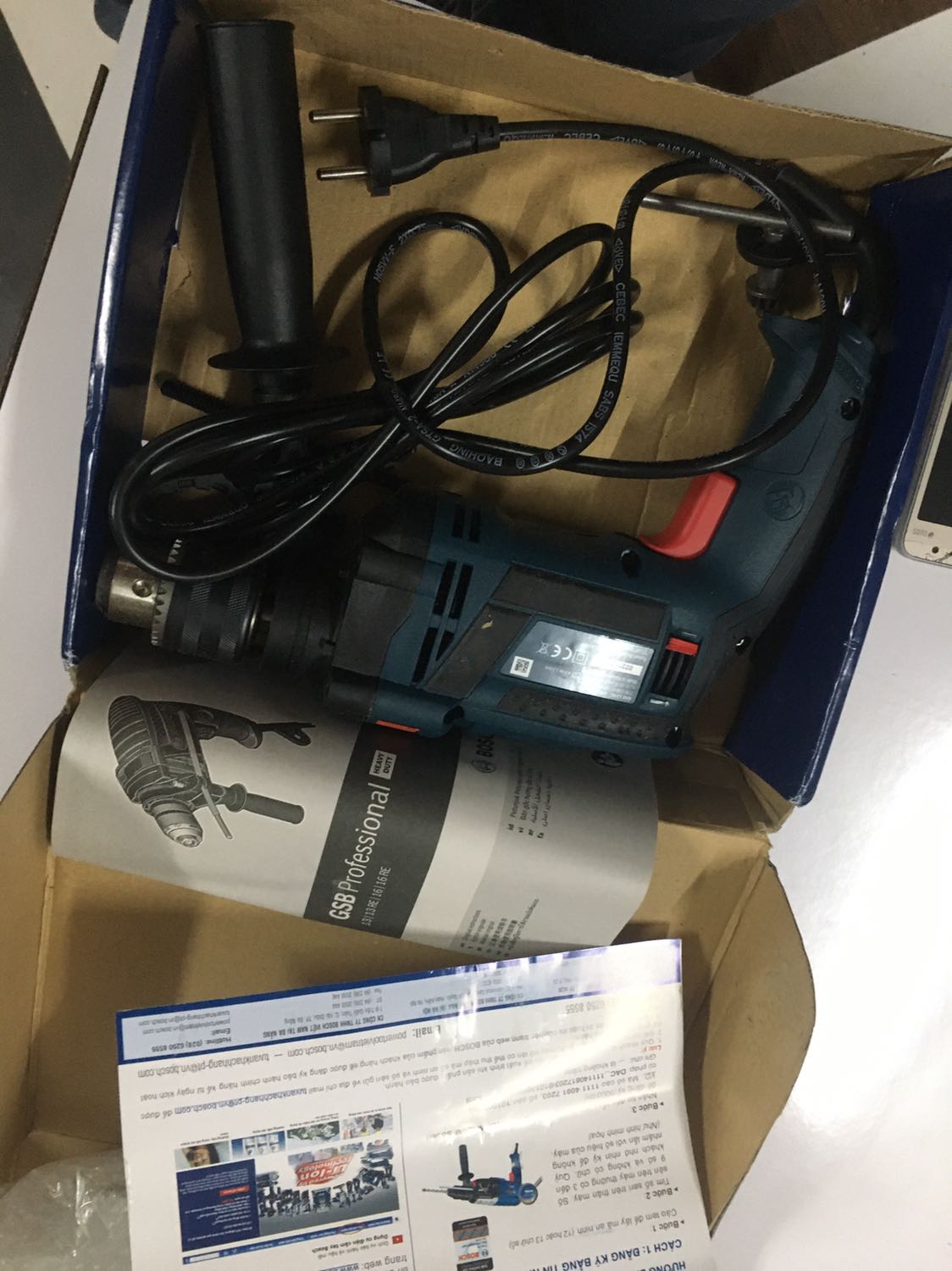 Tiki giao hàng uy tín, máy chạy êm, có cả phiếu bảo hành