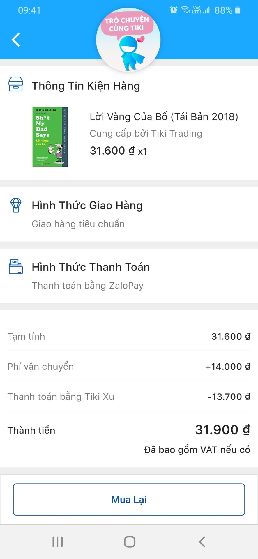 Sản phẩm đóng gói cẩn thận. Giao hàng nhanh. Sách mới và chất lượng tốt