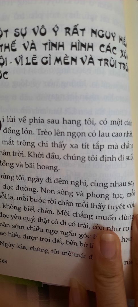 Bìa đẹp, giấy tốt, lời văn hay. không hổ danh là tác phẩm nổi tiếng. Các con tiểu học đọc truyện này sẽ học đc nhiều các diễn đạt.
