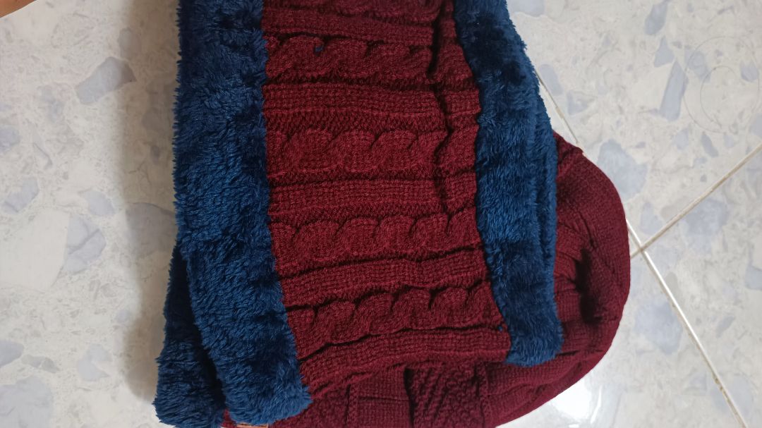 mũ đẹp, vải mềm mịn, chưa giặc ko biết xù lông ko