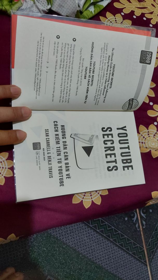 Sách đẹp nội dụng tốt phù hợp cho người mới bắt đầu làm youtube nên đọc.giao hàng nhanh.