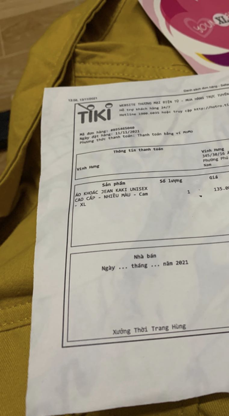 Phục vụ kém, giao sai màu và nt ko thấy phản hồi hỗ trợ khách. Chỉ biết gói giao đại và lấy tiền khách. Lần đầu mua tiki mà hối hận quá