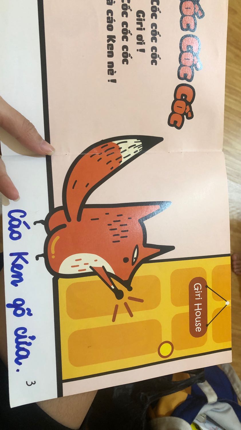 Mình viết thêm mẫu câu để dạy bé nói mẫu câu đúng với mỗi trang