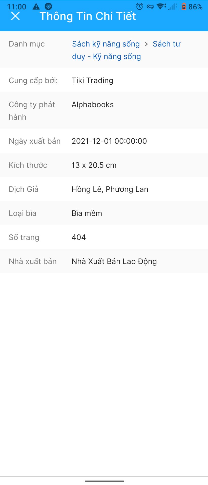 Sách đep. nội dung khá hấp dẫn về tâm lý con người.
giải thích về 1 số hành vi mang tính phi lý trí của con người trong cuộc sống qua quan sát hành vi và các thực nghiệm. các kết luận bất ngờ và thú vị.
nhìn chung sách của Dan Ariely đều đáng đọc cả.
Tuy nhiên sách giao cho mình là bản khổ lớn không như mô tả sản phầm. Sách đep. nội dung khá hấp dẫn về tâm lý con người.
giải thích về 1 số hành vi mang tính phi lý trí của con người trong cuộc sống qua quan sát hành vi và các thực nghiệm. các kết luận bất ngờ và thú vị.
nhìn chung sách của Dan Ariely đều đáng đọc cả.
Tuy nhiên sách giao cho mình là bản khổ lớn không như mô tả sản phầm.