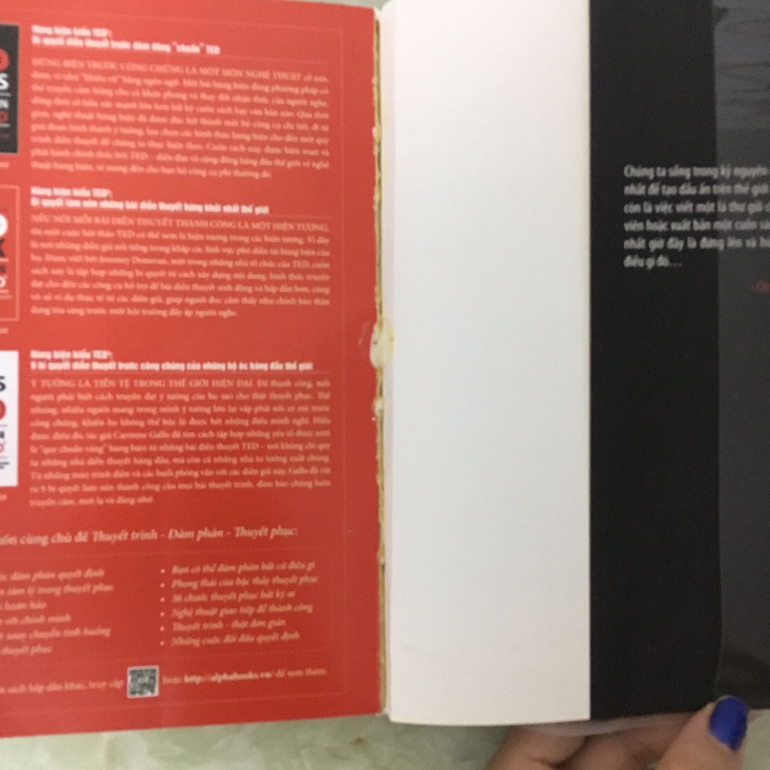 Sách hay, tiki giao hàg nhanh, bọc hàg cẩn thận. Chất lượng sách thì hơi kém: giấy mỏng, hằn chữ sag mặt bên kia, gáy sách dán cẩu thả, nhem nhuốc mà còn k chắc nữa T.T Sách của alpha book chán thế này cơ?!!!!!!!