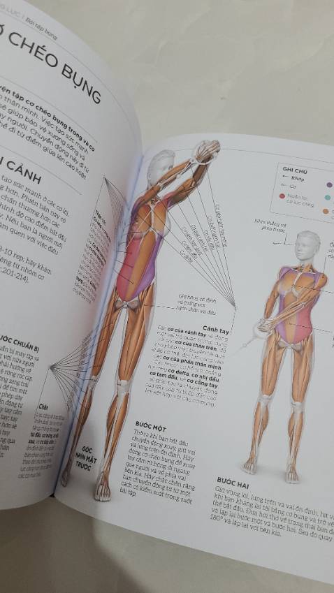 Sách bìa cứng đẹp, nội dung chi tiết và dễ hiểu được minh họa bằng ảnh màu nên cũng dễ nhớ. Bạn nào mới tập gym muốn trang bị thêm kiến thức để tập hiệu quả nên mua cuốn này