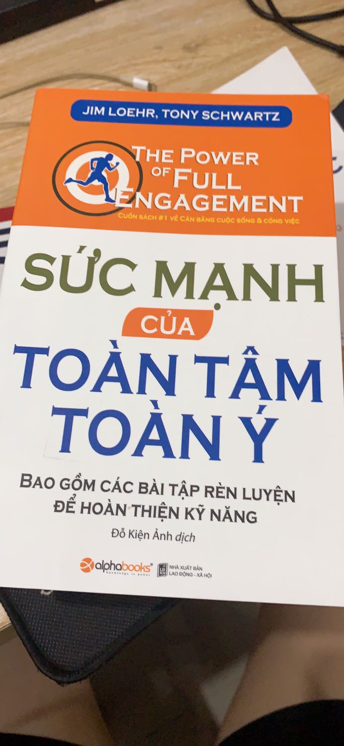 Quyển này săn lâu lắm rồi, quản trị năng lượng quan trọng hơn cả quản trị thời gian ❤️
Cuốn này bổ ích, thú vị. Vote 5 sao cả tiki và cuốn sách