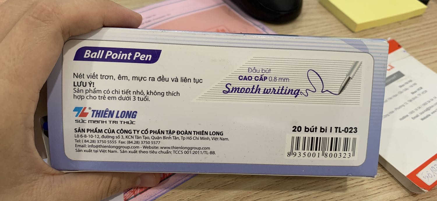 Giao hàng siêu nhanh, đóng gói chắc chắn, bút viết trơn tru