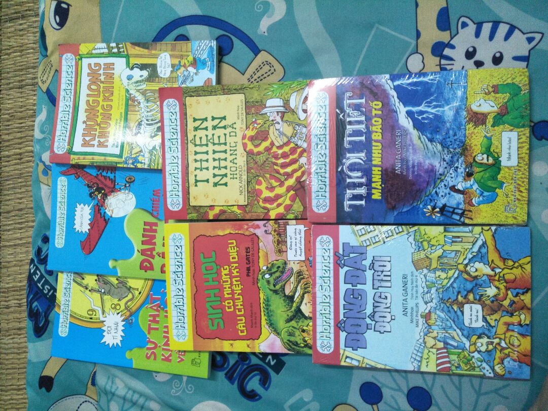 Cực kỳ hài lòng về mấy cuốn này. Giá rẻ mà vẫn được bọc kỹ càng. Mình mua nhiều như này nên có thể thấy là nó đọc hay, rất giải trí luôn.